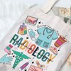 G2TUP Radiology Canvas Tote Bag Radiologist Technician Gift Radiologist Tech