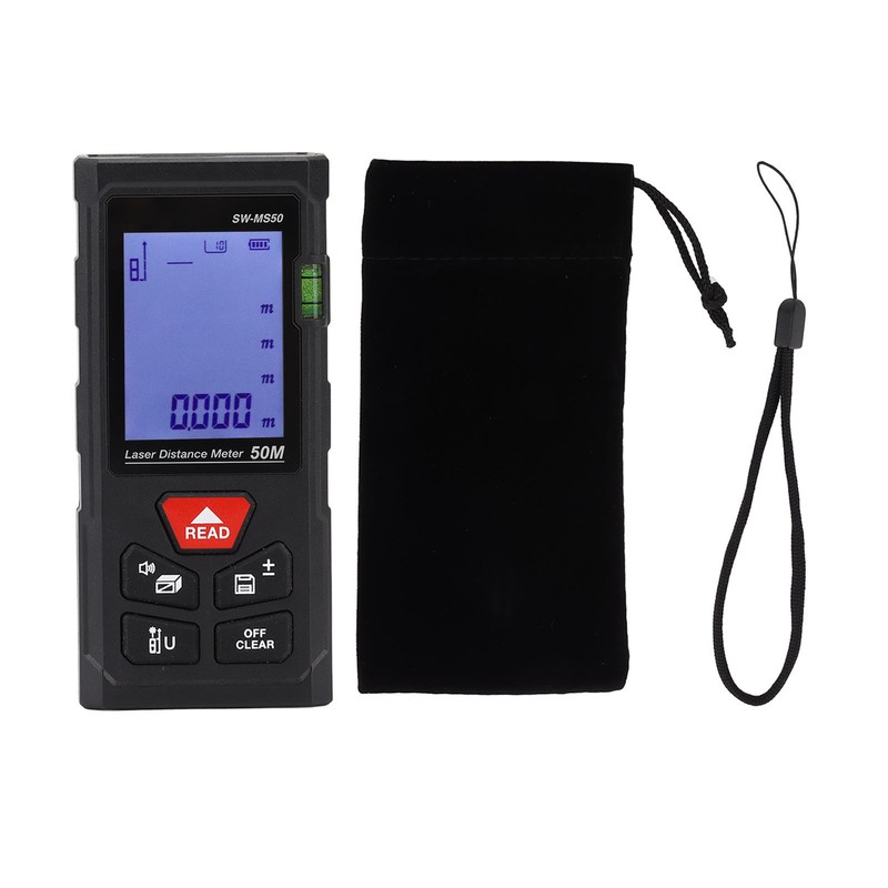 Handheld Infrared Laser Distance Meter Rangefinder High Accuracy Range Measuring