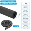 PATIKIL 7/8"(22mm) ID x 6Ft Pipe Insulation Foam Tube, 5Pcs