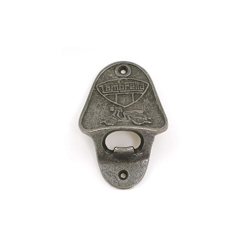 Lambretta Wall Mountable Bottle Opener Cast Iron