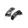 XUKEY Sequential LED Side Mirror Turn Signal Light Smoked For