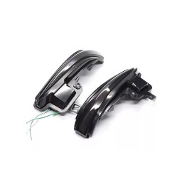 XUKEY Sequential LED Side Mirror Turn Signal Light Smoked For Toyota Tacoma 2016-2022