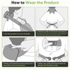 Neck and Shoulder Massager with Heat, Wireless 4D Shiatsu Neck