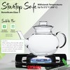 Simax Glassware 33 Ounce Glass Teapot | With Spout, Microwave