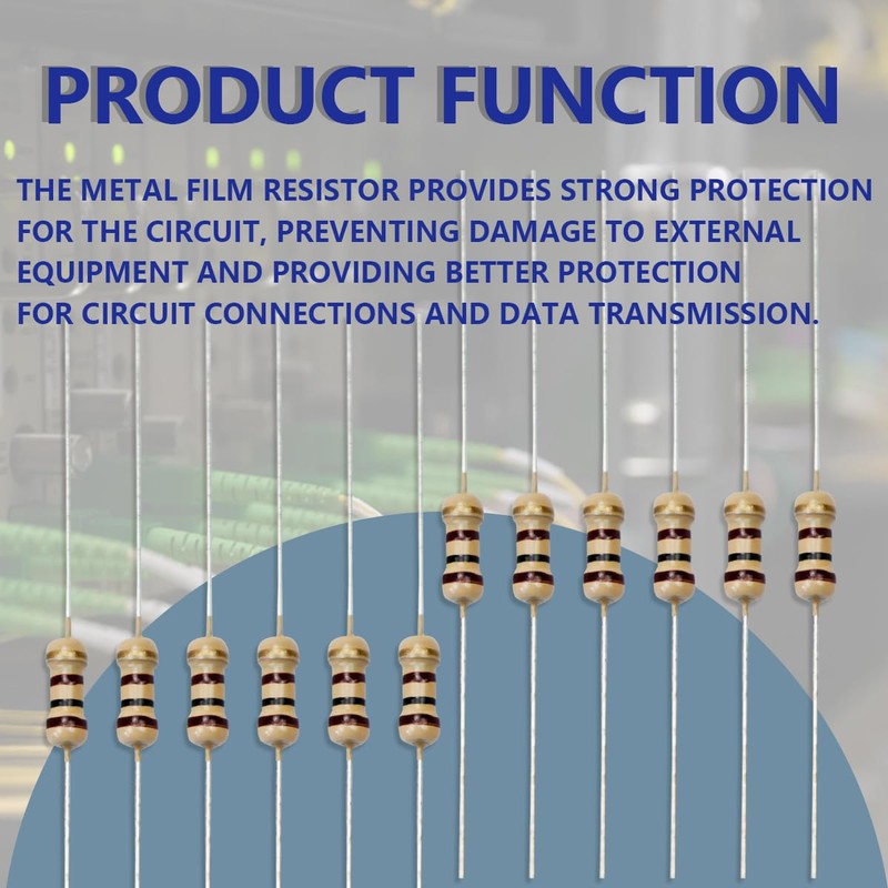 Innfeeltech 100 Pcs 1/4W 5% Tolerance 100 Ohm Carbon Film