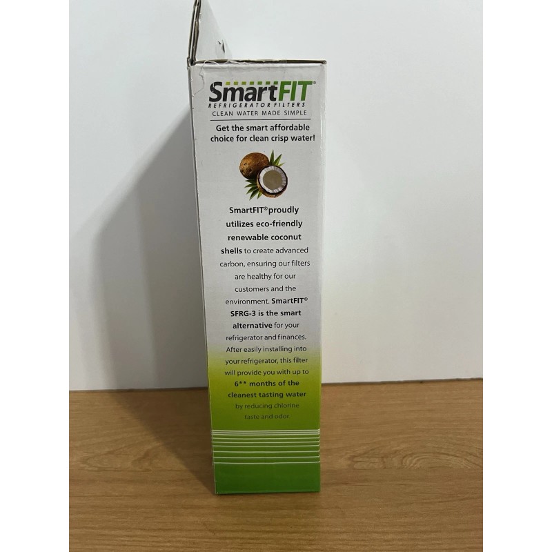 SmartFit Smart Fit SFRG-3 Refrigerator Filter 2 Pack NEW See