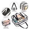 ONEGenug Neceser Transparente Onegenug, Bolsa De Cosméticos Gruesa Y