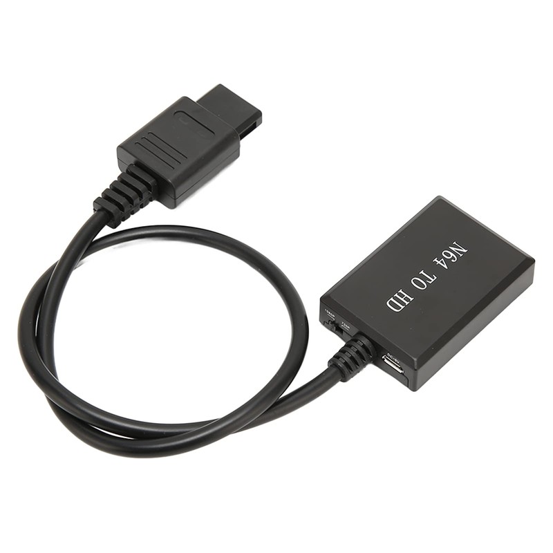 Eacam Video Game Converter, with Plug and Play, Outputs AV