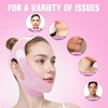 JenChrysm Chin Strap For Sleeping - Jawline Shaper with 3D