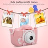 12MP Mini Cartoon Kitty Digital Camera Toy with Double Camera
