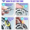 Betus Car Dashboard Clock - Stick on Dashboard or Install