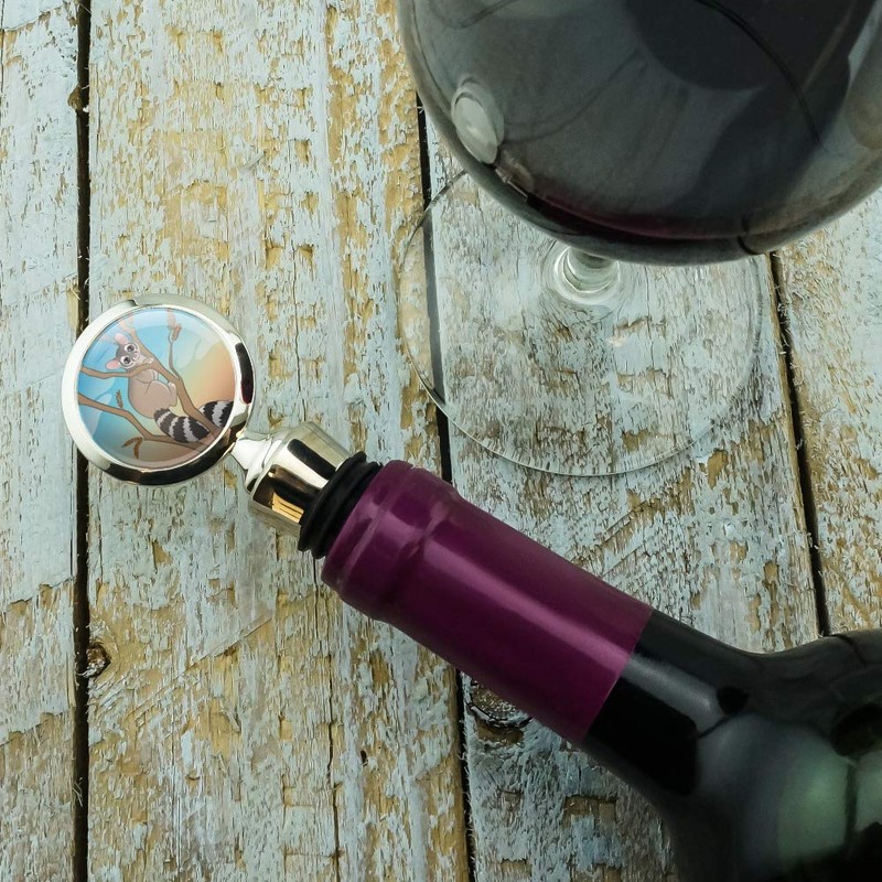 Ring-tailed Cat Wine Bottle Stopper