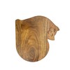 Funny Cat Shaped Wood Cutting Board for Kitchen Smiley Face,