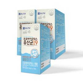 Chong Kun Dang Probiotics Lactobacillus 19 30 sachets 3 powder / 종근당 프로바이오틱스 유산균19 30포 3개 가루 분말