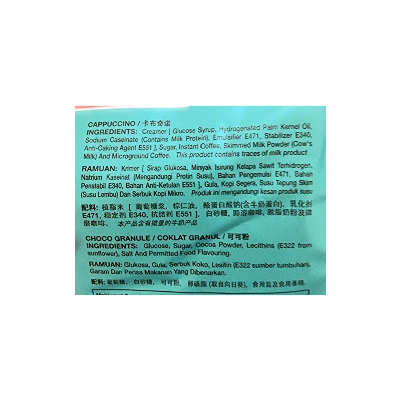 Aik Cheong Cappuccino (12 Sachetsx25g)