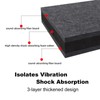 2-Pack Studio Monitor Speaker Noise Isolation Pads 3-Layer Acoustic Stand