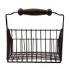 Treasure Gurus Rustic Metal Wire Storage Bin Basket Napkin Holder