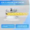 ANWIO 4Inch 5CCT LED Recessed Lighting,E26 7W 700LM Dimmable IC