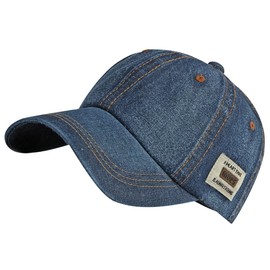One Limitation CP416 Denim Patch, Simple, Cap, Brim, Casual, Men's, Women's,, navy
