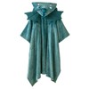 Vertbaudet Kids & Parents Blanket with Sleeves Aqua/Dragon Teens/Adults