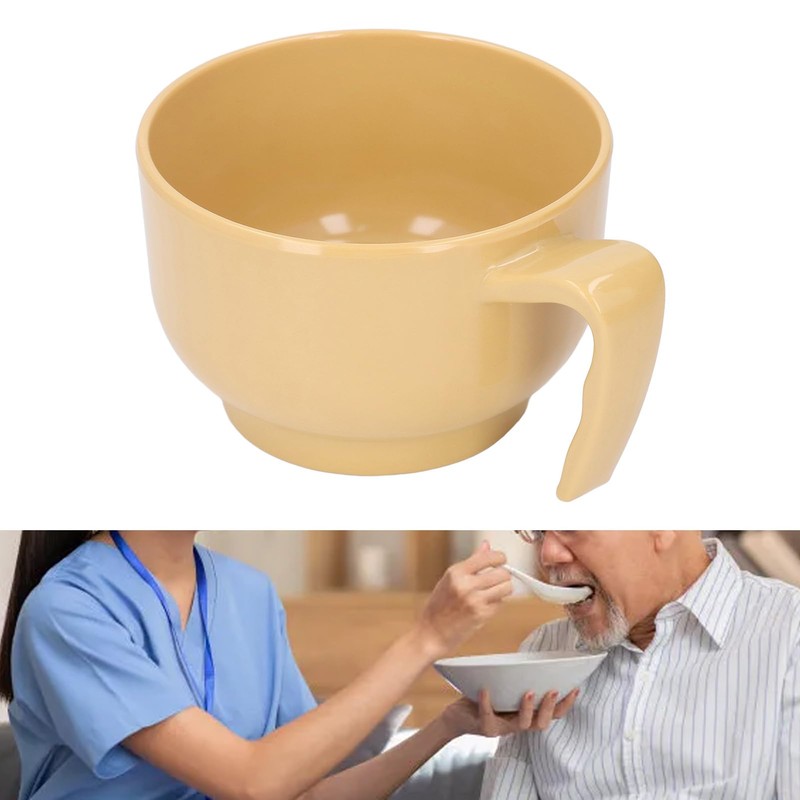 Leak Proof Scoop Bowl with Handle, Melamine Bowl, Adaptive Bowls
