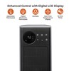 Comfort Zone Oscillating Tower Space Heater with Remote Control for