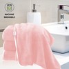 Cosy Family Microfiber 4 Pack Bath Towel Set, Lightweight and