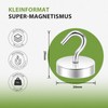Neosmuk Magnetic Hooks, 6 kg High Performance Earth Magnets with