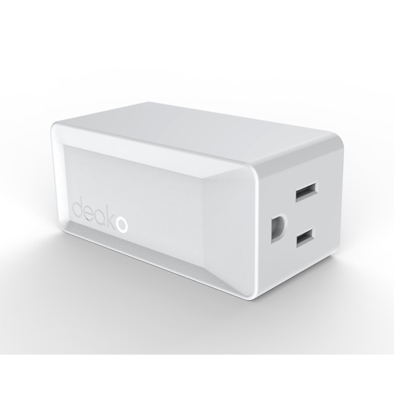 Deako Smart Plug, Compatible with Alexa, Google Assistant, Remote App