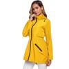 Avoogue Womens Lightweight Waterproof Rain Jacket Raincoat Trench Coat Anorak