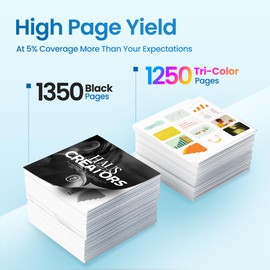 Statago 206A 206X Toner Cartridges Replacement for HP 206A 206X for Color Laserjet Pro MFP M283fdw M283cdw M283fdn M282mw Pro M255dw M255nw M283 M255 Printer | W2110A W2110X High Yield (BCMY)