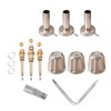 SENTO Bathtub and Shower 3 Handle Tub Trim Set For