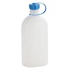 hünersdorff Kunststoffflasche / Trinkflasche / Vorratsflasche mit dichtem Schraubdeckel, Chemie-