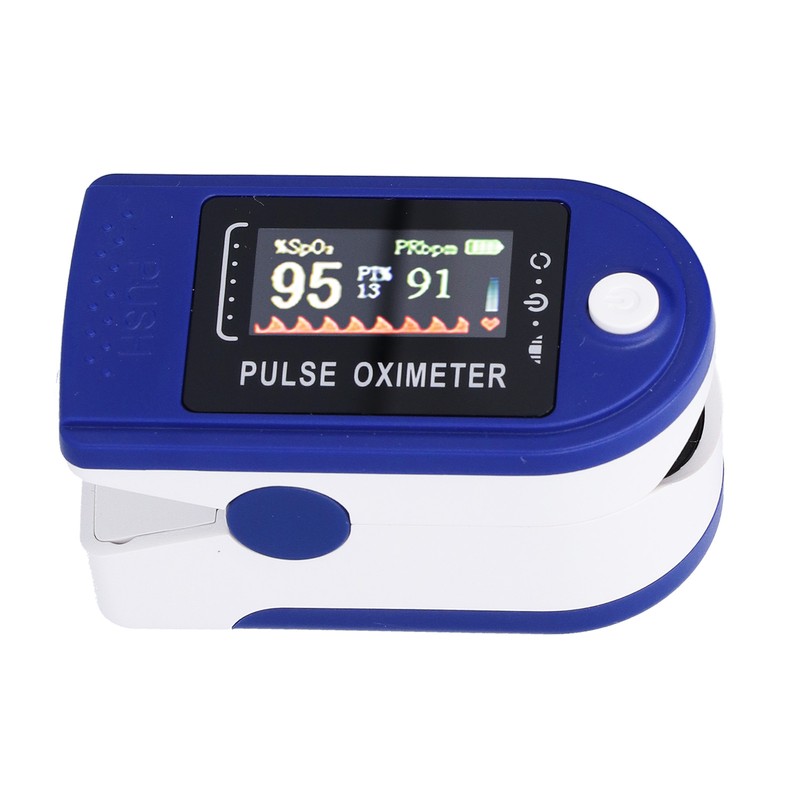 Oximeter Finger Fingertip Portable Blood Oxygen Saturation Pulse Heart Rate