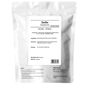 UKHealthHouse Zeolite | Clinoptilolite 95% | 3X Activated | Natural Mineral Dust Less-Than 2 µm | Micronized Zeolite Detox Powder | Easy to Use (2kg)