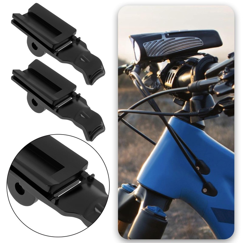 SING F LTD 2pcs Bike Light Mount Adapter Compatible with