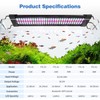 Erreloda Bluetooth LED Aquarium Light with APP Control, 3 Modes