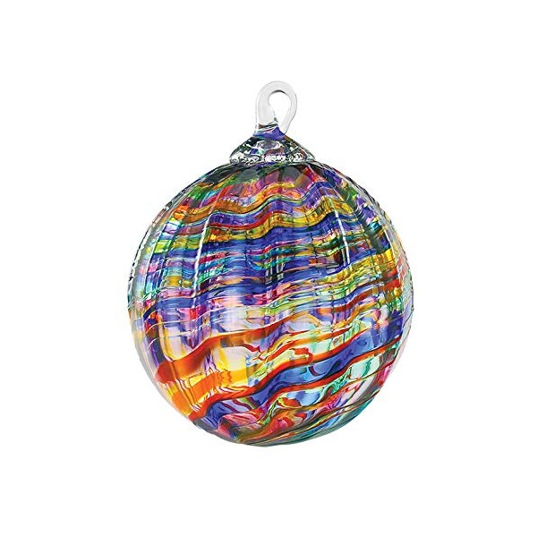 Glass Eye Studio Classic Rainbow Kaleidoscope Ornament