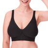 Bali Women's Comfort Revolution® Wirefree Bra with Smart Sizes, Black,