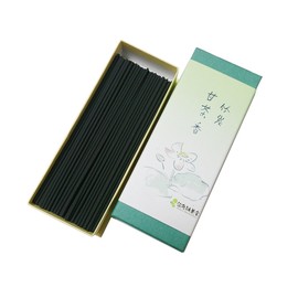 Araji Umekodo Small Incense Bamboo Charcoal Sweet Tea Incense, 1.8 oz (50 g), #22, Gift, Amaki, Good Scent, Low Smoke, Good Gift
