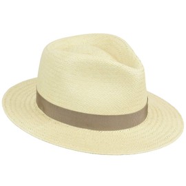 Bailey of Hollywood Spencer LiteStraw Fedora Weathered Oak, Small