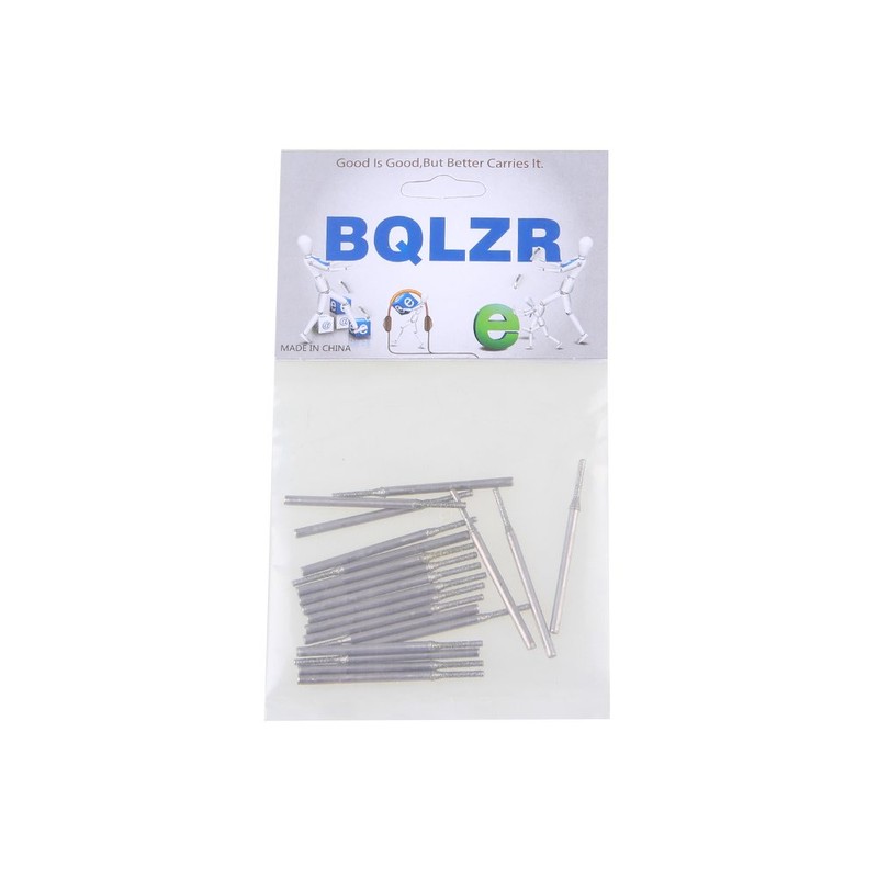 BQLZR Silver 1.5mm Diamond Electroplated Core Drill Hole Bits for