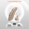 Hearing Aids for Seniors Invisible Rechargeable Hearing Amplifier with Noise