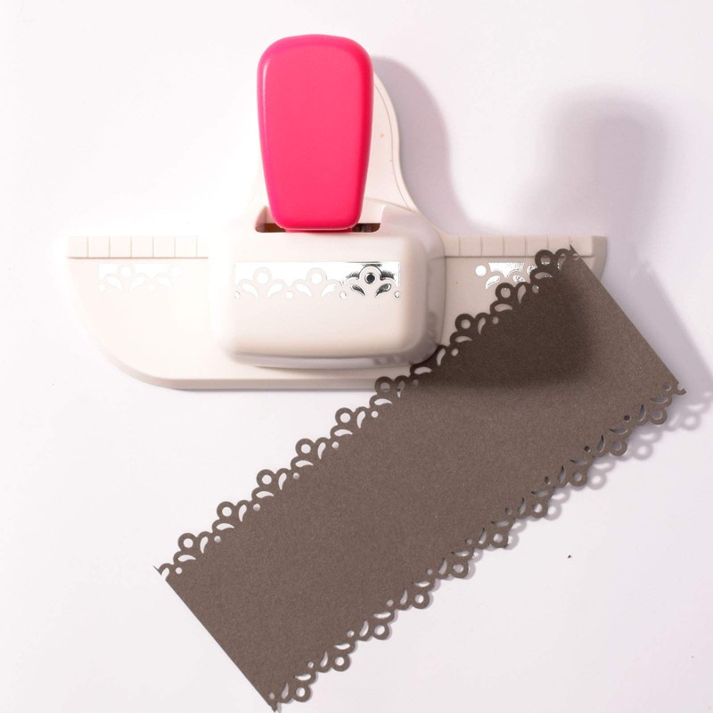 Vaessen Creative Border Punch with Sweet and Petite Flowered Edge