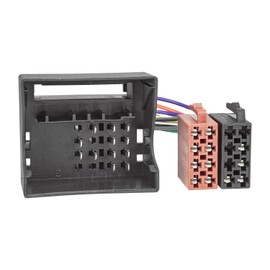 tomzz Audio 7045-002 Radio Adapter Cable Compatible with Renault Twingo 2 Megane 3 Laguna Clio from 2009 Quadlock to 16-Pin ISO Standard