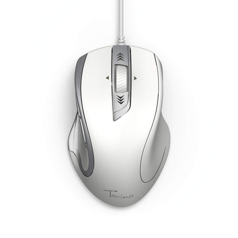 Hama Optische Maus „Torino“ (1,8m Kabel, USB, bis 1200 dpi,