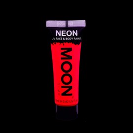 Moon Glow – Intensive UV Neon Body Paints – 12ml Body Paint Red