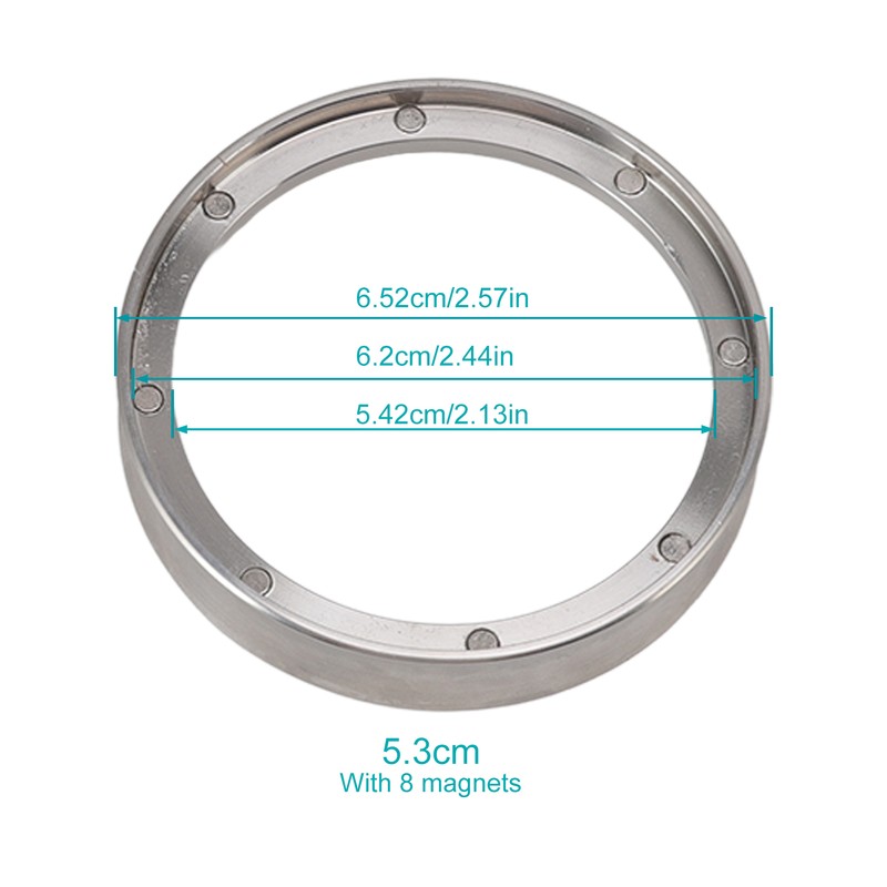 Intelligent Dosing Ring Brewing Bowl Portafilter Magnetic Coffee Powder Dosing