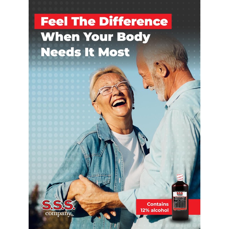 S.S.S. Tonic – High Potency Iron Supplement with B1, B2,