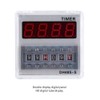 YWBL-WH Programmable Delay Time Relay Timer 0.1S-99H 8-Pin DH48S-S 12V/24V/380V(24V
